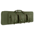 The Condor 42 Double Rifle Case in olive green features three front pouches, zipper closures, and carrying handles—perfect for bushcraft adventures or trips to the shooting range.