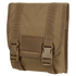 The Condor 36" Double Rifle Case features two buckle closures, a front flap, webbing straps, and is crafted from durable tan fabric.
