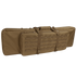 The Condor 42 Double Rifle Case in tan features multiple compartments, MOLLE webbing, and carrying handles—ideal for EDC or range trips—shown against a white background.