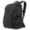 The Condor Commuter Backpack 26L is a black tactical pack featuring multiple compartments, MOLLE webbing, adjustable straps, and a top handle—perfect for bushcraft or trips to the shooting range.