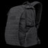 The Condor Commuter Backpack 26L is a black tactical pack featuring multiple compartments, MOLLE webbing, adjustable straps, and a top handle—perfect for bushcraft or trips to the shooting range.