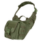 The Condor EDC Bag in Olive Drab features multiple compartments, an adjustable strap, buckle closures, and webbing for attachments—perfect for organizing your essentials.