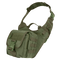The Condor EDC Bag in Olive Drab features multiple compartments, an adjustable strap, buckle closures, and webbing for attachments—perfect for organizing your essentials.