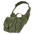 The Condor EDC Bag in Olive Drab features multiple compartments, an adjustable strap, buckle closures, and webbing for attachments—perfect for organizing your essentials.