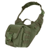 The Condor EDC Bag in Olive Drab features multiple compartments, an adjustable strap, buckle closures, and webbing for attachments—perfect for organizing your essentials.