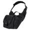 The Condor EDC Bag is a black tactical shoulder sling with multiple compartments, MOLLE webbing, an adjustable padded strap, and a large front buckle—perfect for law enforcement or first responders.