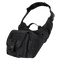 The Condor EDC Bag is a black tactical shoulder sling with multiple compartments, MOLLE webbing, an adjustable padded strap, and a large front buckle—perfect for law enforcement or first responders.