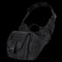 The Condor EDC Bag is a black tactical shoulder sling with multiple compartments, MOLLE webbing, an adjustable padded strap, and a large front buckle—perfect for law enforcement or first responders.