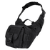 The Condor EDC Bag is a black tactical shoulder sling with multiple compartments, MOLLE webbing, an adjustable padded strap, and a large front buckle—perfect for law enforcement or first responders.