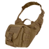 The Condor EDC Bag is a brown tactical sling bag with multiple compartments, adjustable padded strap, buckle closure, and MOLLE webbing—perfect for military or law enforcement use.