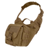 The Condor EDC Bag is a brown tactical sling bag with multiple compartments, adjustable padded strap, buckle closure, and MOLLE webbing—perfect for military or law enforcement use.