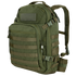The Condor Venture Backpack 27.5L in olive green, featuring multiple compartments, MOLLE webbing, and adjustable shoulder straps—perfect for military or first responders—is shown angled on a white background.
