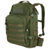 The Condor Venture Backpack 27.5L in olive green, featuring multiple compartments, MOLLE webbing, and adjustable shoulder straps—perfect for military or first responders—is shown angled on a white background.