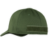 The Condor Flex Tactical Cap in olive green features a curved brim and a rectangular Velcro patch on the side, displayed against a plain white background.