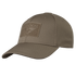 The Condor Flex Tactical Cap is a khaki baseball cap featuring a curved brim and a rectangular patch on the front.