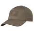 The Condor Flex Tactical Cap is a khaki-brown baseball cap with a curved brim and front Velcro patch, featuring visible stitching—perfect for EDC or range days.