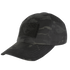The Condor Flex Tactical Cap in MultiCam Black features visible stitching and a front black patch.