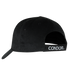 The Condor Signature Range Cap features the word CONDOR embroidered in white above the adjustable strap—a black hat by Condor, ideal for first responders or a day at the shooting range.