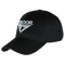 The Condor Signature Range Cap is a black baseball cap with a curved brim, featuring CONDOR and a triangular logo embroidered in white—ideal for military or law enforcement professionals.