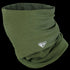 The Condor Fleece Multi Wrap in olive green features the white Condor logo on the front, ideal for tactical missions, military, or law enforcement use.