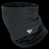 The Condor Fleece Multi Wrap is a black neck gaiter featuring a small white Condor logo on the front, designed for military and law enforcement use, shown against a transparent background.