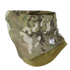 The Condor Fleece Multi Wrap in MultiCam features a camouflage design and fleece lining along the bottom edge.