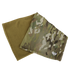 The Condor Fleece Multi Wrap - MultiCam features a solid olive side and a camouflage side, plus a small embroidered logo.