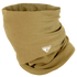 The Condor Fleece Multi Wrap features a tan, soft fleece fabric with the Condor logo in white on the front. Its slightly gathered design is perfect for tactical use by military and law enforcement professionals.