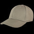 The Condor Flex Team Cap in tan features visible stitching, a stretchable sweatband, and is shown against a white background.