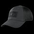 The Condor Flex Tactical Mesh Cap is a dark grey mesh-back trucker cap with a curved brim and Velcro front patch—perfect for showing First Responder pride.