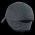 The Condor Yukon Fleece Cap | SALE is a grey cap with a short brim and extended ear and neck coverage, ideal for bushcraft adventures, shown from the back and side.