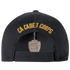 The Condor CA Cadet Corps Cap features yellow “CA CADET CORPS” embroidery above the rear opening and a shield emblem inside—perfect EDC gear for shooting range sessions or law enforcement training.