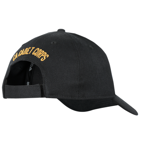The Condor CA Cadet Corps Cap features CA CADET CORPS embroidered in yellow on the back above an adjustable strap—ideal for everyday carry or your next visit to the shooting range.