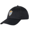The Condor CA Cadet Corps Cap is a black baseball cap with a yellow and blue shield emblem on the front—ideal for law enforcement or first responder fans.