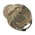 The Condor HydroFit Team Mesh Cap - MultiCam features ventilation holes, hook-and-loop patches, and an adjustable strap at the back.