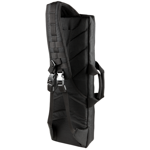 The Condor 25" Transporter Case is a black padded carrying case with backpack straps and handles, shown standing upright on a white background.