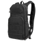 The Condor Fuel Hydration Backpack 18L in black features multiple compartments, front webbing, and padded shoulder straps. Shown at a three-quarter angle. Compatible with the Condor 3L Torrent Hydration Bladder.