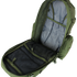 The Condor Convoy Backpack 22L in Scorpion OCP is shown fully unzipped, revealing a spacious main compartment with internal mesh and fabric pockets—perfect for EDC or organizing shooting range essentials.