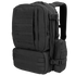 The Condor Convoy Backpack 22L is a black tactical pack with multiple zippered compartments, MOLLE webbing, compression straps, and padded shoulder straps—ideal for the range or bushcraft adventures.