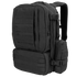 The Condor Convoy Backpack 22L is a black tactical pack with multiple zippered compartments, MOLLE webbing, compression straps, and padded shoulder straps—ideal for the range or bushcraft adventures.