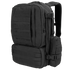 The Condor Convoy Backpack 22L is a black tactical pack with multiple zippered compartments, MOLLE webbing, compression straps, and padded shoulder straps—ideal for the range or bushcraft adventures.