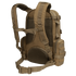 The Condor Convoy Backpack 22L is a tan tactical EDC pack with padded shoulder straps, mesh back panel, side pockets, and adjustable waist and chest straps.