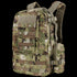 The Condor Convoy Backpack 22L in Scorpion OCP features a camouflage design, multiple compartments, adjustable straps, and MOLLE webbing for tactical versatility.