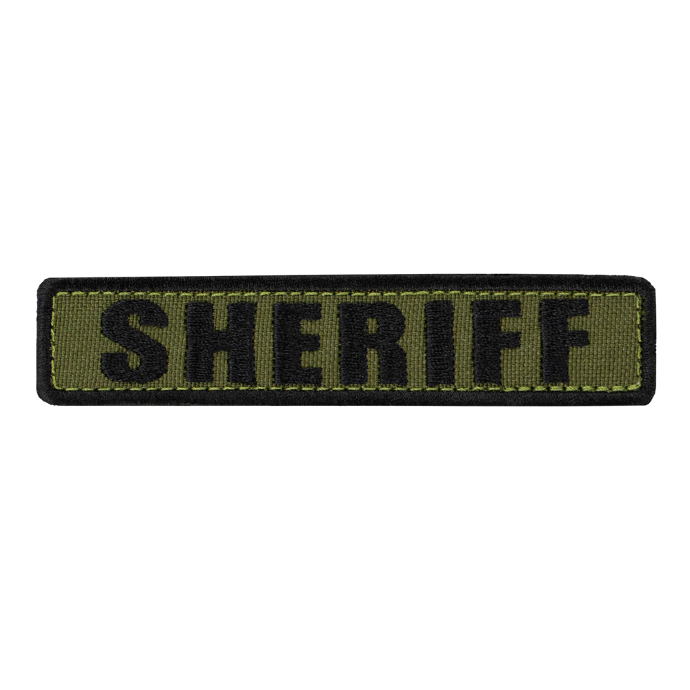 Sheriff Patch Template Sheriff Patch Template