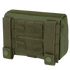 The Condor First Response Pouch is a green tactical pouch with MOLLE webbing and two snap-button straps on the back, designed for attachment to gear or belts.