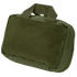 The Condor First Response Pouch is a compact olive green tactical pouch featuring a sturdy handle and a large front Velcro patch.