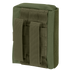 The Condor First Response Pouch is an olive green tactical pouch with two vertical straps and MOLLE webbing on the back, designed for easy attachment to gear or backpacks.
