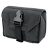 The Condor First Response Pouch is a black, rectangular nylon pouch with reinforced stitching, a plastic buckle flap, and MOLLE compatibility for secure attachment in emergency medical situations.