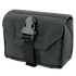 The Condor First Response Pouch is a black, rectangular nylon pouch with reinforced stitching, a plastic buckle flap, and MOLLE compatibility for secure attachment in emergency medical situations.