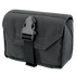 The Condor First Response Pouch is a black, rectangular nylon pouch with reinforced stitching, a plastic buckle flap, and MOLLE compatibility for secure attachment in emergency medical situations.
